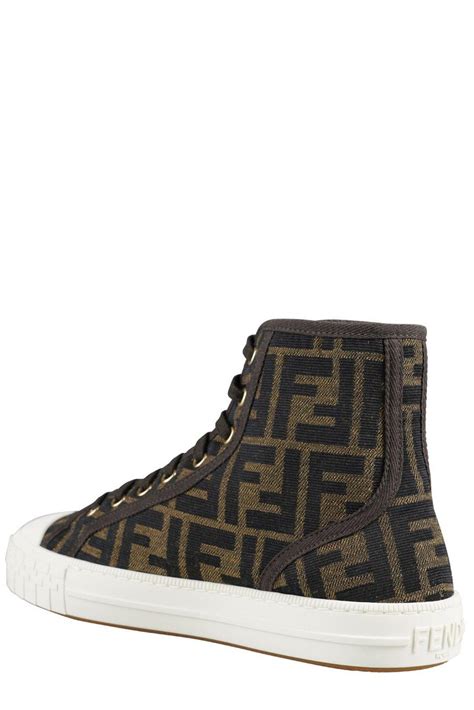 fendi sneakers womens sale|fendi high top sneakers women's.